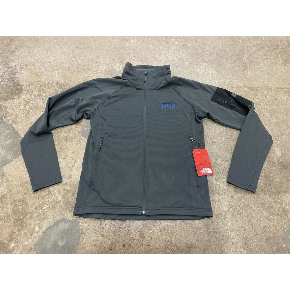 The North Face Jacket Mens Medium Gray Apex TNF MNT Peaks FZ Softshell